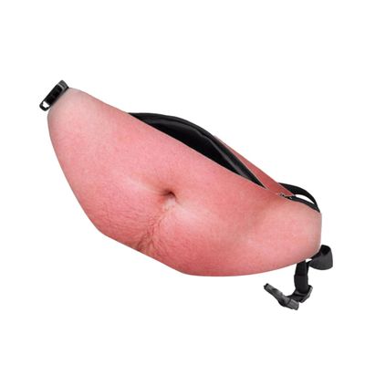 BIUDECO Unisex Theft Waist Bag for Travel Fanny Pack Compartment Pu Casual Money Pocket Purse for Men and Women for Everyday Use