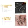 BIUDECO Fishing Lure Spring Pins Metal Lure Spring Soft Lure Spring Parts Centering Pin Twists Lock Pins for Anglers view 3