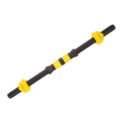 Gogogmee Portable Dumbbell Connector Set Extension Bar with Nuts for Hand Weights Easy Install Dumbbell to Barbell Conversion for Home Gym Workouts