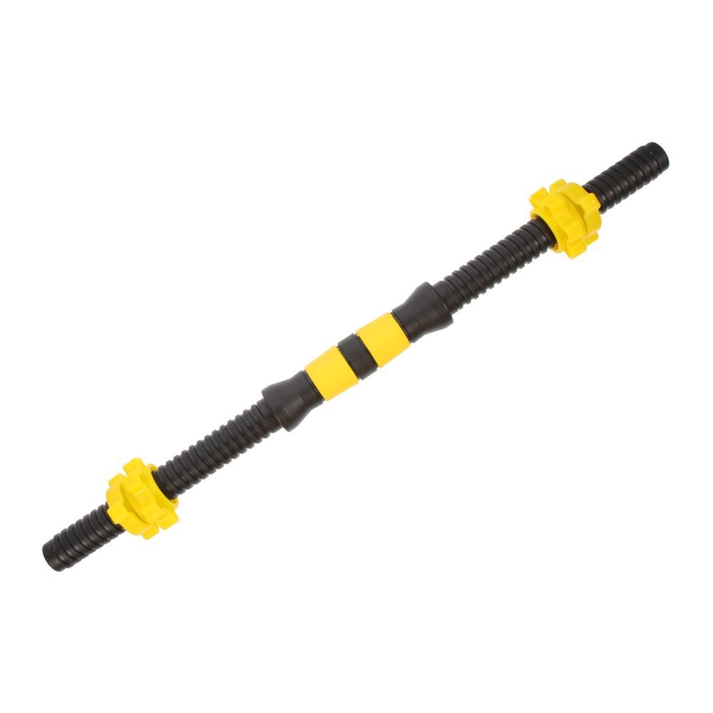 Gogogmee Portable Dumbbell Connector Set Extension Bar with Nuts for Hand Weights Easy Install Dumbbell to Barbell Conversion for Home Gym Workouts