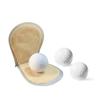 BIUDECO 1pc Golf Tool Flannel Surface Silver Ball Washer for Golf view 3