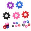 KOMBIUDA 5pcs Cartoon Petal Dampener for Tennis Racket Shock Absorber Reduces Fun Design for Enhanced Play view 3