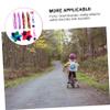 Anneome Car Bell Windmill Bike Bell Ribbon Boys and Girls Cycling Accessories of July Decorations view 4
