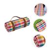 Gogogmee 1pc Picnic Mat Straps Outdoor Camping Pad Lightweight Beach Cushion Sandproof Design for Convenient Use at Picnics Stadiums and Camping Trips view 2