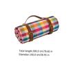 Gogogmee 1pc Picnic Mat Straps Outdoor Camping Pad Lightweight Beach Cushion Sandproof Design for Convenient Use at Picnics Stadiums and Camping Trips view 4