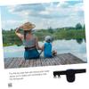 BCOATH Fishing Waist Belt Adjustable Outdoor Fishing Strap for Comfortable Waist Support for Anglers Lightweight and Easy to Carry view 2