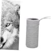 KOMBIUDA Insulated Water Bottle Carrier Bag Pouch Holder for Stainless Steel Plastic Bottles Lightweight for Outdoor Activities Gray view 2