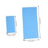 Anneome 1set Reusable Microfiber Towels Quick Drying Portable Towel for Camping Gym and Travel Drawstring Bag view 3