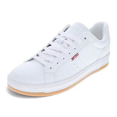 6pm Levi's Footwears, Men's, Carson, White/Gum, Size: 8, M