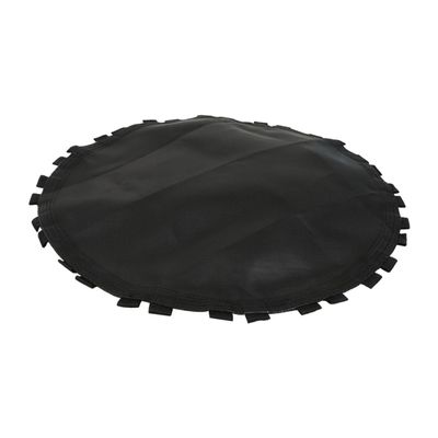 LIOOBO 1pc Trampoline Replacement Mat Black Jumping Mat Round Bungee Mesh for Outdoor Use Heavy Duty with High Stitching for Extra Security