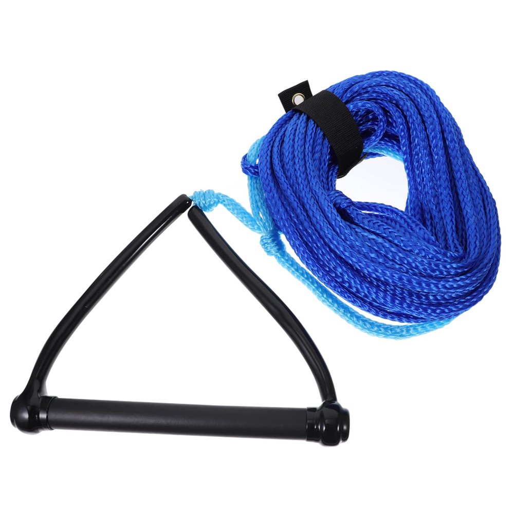 KOMBIUDA Section Ski Rope Handle for Water Skiing and Kneeboarding Black Handle Selection