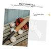 BIUDECO Acrylic Bat Tube Display Stand Baseball Bat Storage Rack Holder Wall-mounted for Baseball/softball view 3