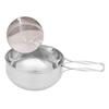 BCOATH Outdoor Cooking Supplies 1pc Stainless Steel Bowl Lightweight Folding Design for Camping Hiking Picnic view 3