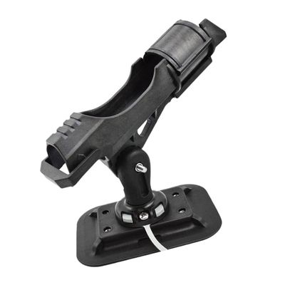 KICHOUSE Fishing Rod Holder Bracket Rotatable Adjustable Kayak Accessory for Yacht and Fishing Boat Lightweight and Portable Securely Holds Conventional and Rods