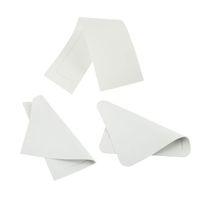 BIUDECO 5pcs Rubber Baseball Base Non- Pitcher Baseboard for Youth Leagues Home Plate for Outdoor Practice for Schools Parks