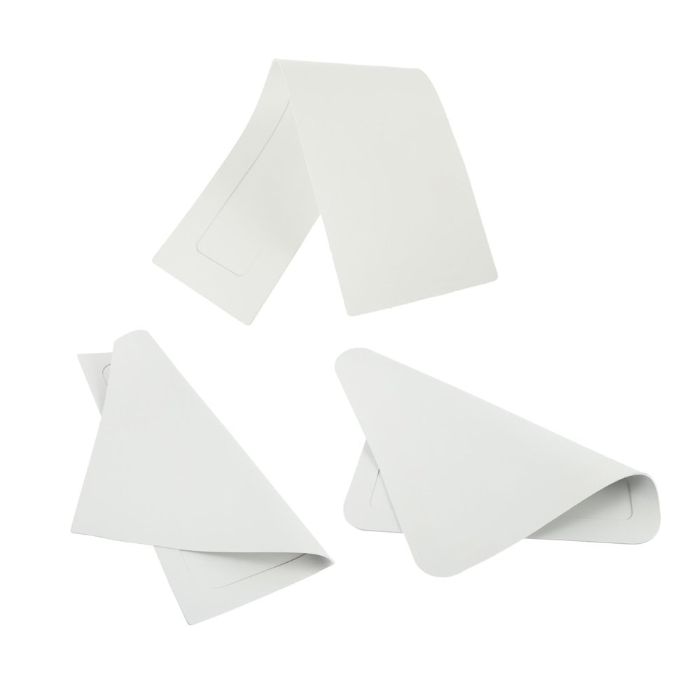 BIUDECO 5pcs Rubber Baseball Base Non- Pitcher Baseboard for Youth Leagues Home Plate for Outdoor Practice for Schools Parks