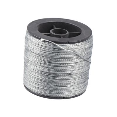 LIOOBO 300m Strands Pe Braided Fishing Line Ultra-Sensitive Low Memory Fishing Tackle Grey for Enhanced Castability and Durability