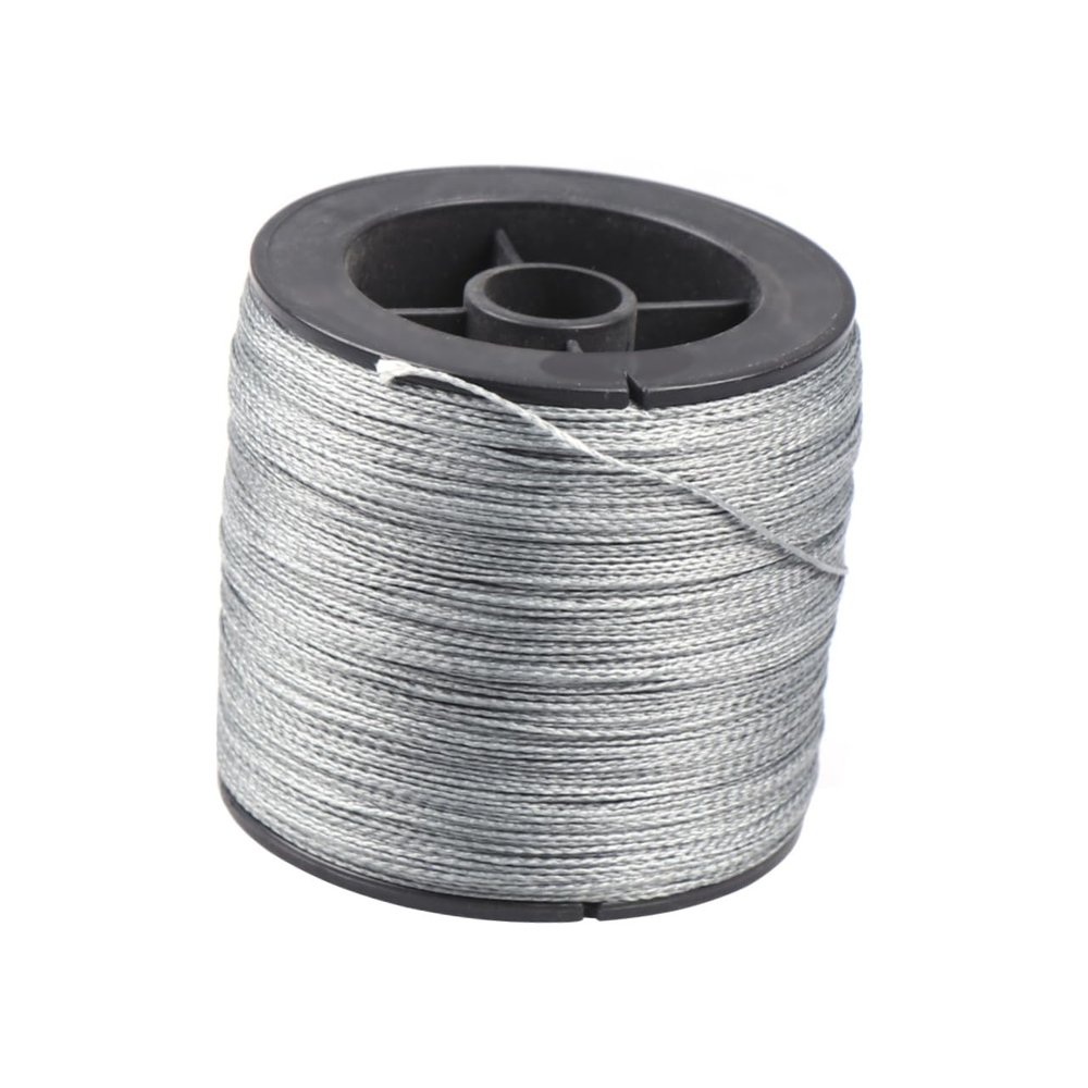 LIOOBO 300m Strands Pe Braided Fishing Line Ultra-Sensitive Low Memory Fishing Tackle Grey for Enhanced Castability and Durability