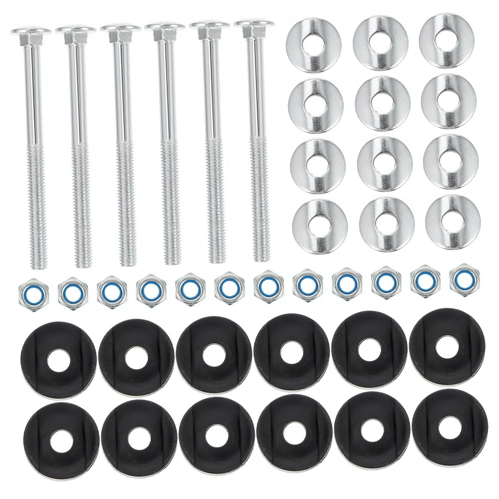 LIOOBO 12pcs Trampoline Anchor Kit Trampoline Screws Iron Screws for Boys and Girls Fixing Tools