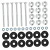 LIOOBO 12pcs Trampoline Anchor Kit Trampoline Screws Iron Screws for Boys and Girls Fixing Tools view 1