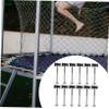 LIOOBO 12pcs Trampoline Anchor Kit Trampoline Screws Iron Screws for Boys and Girls Fixing Tools view 4