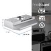 Broan-NuTone F4036SF 36-Inch Fingerprint Resistant Convertible Under-Cabinet Range Hood, 230 Max Blower CFM, 36", Stainless Finish with PrintGuard view 4