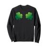 Double Shamrock Luck St. Patrick's Day Irish Pride Women Sweatshirt view 1