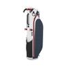 Callaway Golf Par 3 Golf Bag (Par 3, No Logo, White/Navy Hounds/Red)