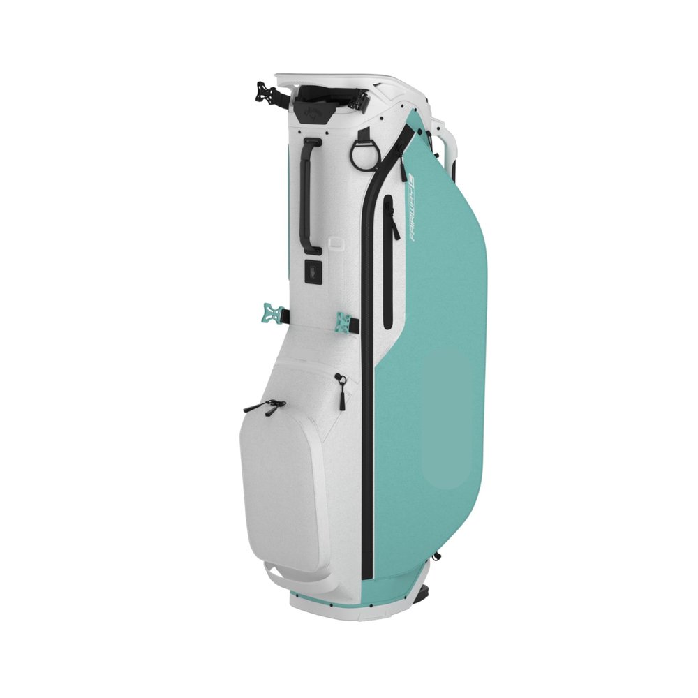 Callaway Golf Fairway C Golf Bag (Fairway C, No Logo, White/Aqua)