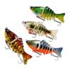 LIOOBO 4pcs Fishing Tackle Segment Bionic Lures Lightweight Portable Fishing Baits Kit view 1