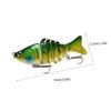 LIOOBO 4pcs Fishing Tackle Segment Bionic Lures Lightweight Portable Fishing Baits Kit view 2