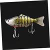 LIOOBO 4pcs Fishing Tackle Segment Bionic Lures Lightweight Portable Fishing Baits Kit view 3