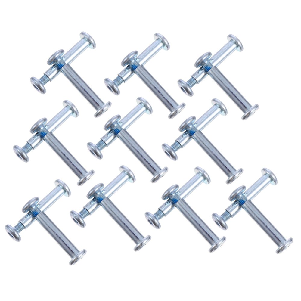 LIOOBO 20pcs Metal Bearings Screws for Skates Inline Skating Wheel Screws Skates Inline and Skate Sockets