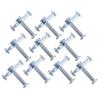 LIOOBO 20pcs Metal Bearings Screws for Skates Inline Skating Wheel Screws Skates Inline and Skate Sockets