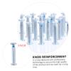 LIOOBO 20pcs Metal Bearings Screws for Skates Inline Skating Wheel Screws Skates Inline and Skate Sockets view 2