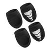 LIOOBO 2pairs Flexible Comfortable Cycling Shoe Covers Warm Outdoor Overshoes Reflective Socks Safe Riding Shoes Cover for Cycling view 1