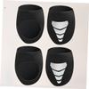 LIOOBO 2pairs Flexible Comfortable Cycling Shoe Covers Warm Outdoor Overshoes Reflective Socks Safe Riding Shoes Cover for Cycling view 2