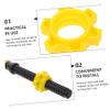 BCOATH Portable Dumbbell Connector Dumbbell Bar Barbell Holder for Fitness Training Accessories view 3