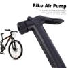 LIOOBO 1set Mini Portable Bicycle Pump Extended Hose High Pressure Inflatable Air Pump for Bike Tires Basketball and Sports Equipment Lightweight and Design view 2