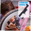 LIOOBO 1set Mini Portable Bicycle Pump Extended Hose High Pressure Inflatable Air Pump for Bike Tires Basketball and Sports Equipment Lightweight and Design view 4