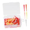 LIOOBO 80pcs Mixed Plastic Dart Points for Electronic Dartboards Soft Tips Slip Design for Easy Installation Accessory for Throwing Toys and Professional view 1
