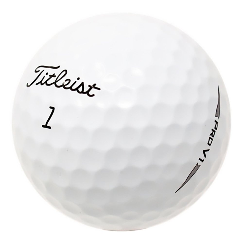 LostGolfBalls - 48 Titleist Pro V1 Golf Balls in Good Condition, 2019 Year Model, AAA Quality, Used & Recycled Used Golf Balls, Titleist ProV1, The #1 Ball in Golf, White