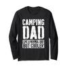 Camping Dad Shirt Men Fathers Day Camping Dad Long Sleeve T-Shirt view 1