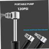 Manual Mini Portable Aluminum Alloy Bike Pump with Ball Needle view 2