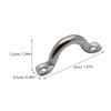 LIOOBO 10pcs Stainless Steel Boat Bow Handle u Shape Saddle Clip for Kayak Canoe Dinghy Accessories view 2