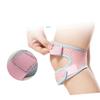 Anneome Unisex Sports Knee Pad for Men and Women Breathable Patellar Retinaculum Protector Lightweight Design for Running and Outdoor Activities for Knee Injury Recovery and Support Pink view 2
