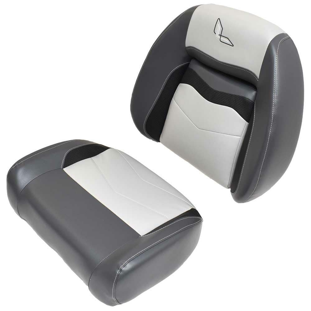 Generic Lowe Boat Seat Cushions 2370865 | Wise w/Logo Gray Black 2240630