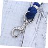 BIUDECO Rope with Trigger Clip Snap Hook Heavy-Duty Stable Rope for Livestock Durable Twisted Blue Color view 4