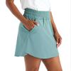 Free Fly Women's Pull-On Breeze Skirt - UPF 50+ Sun Protection Casual Skirt for Women - Athletic, Travel, Golf - Sabal Green, X-Large view 3