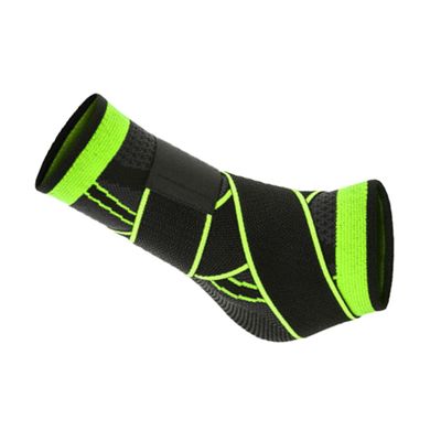 Anneome Breathable Ankle Support Brace for Sports Compression Sleeve for Ankle Sprains for Running Basketball and Volleyball Green